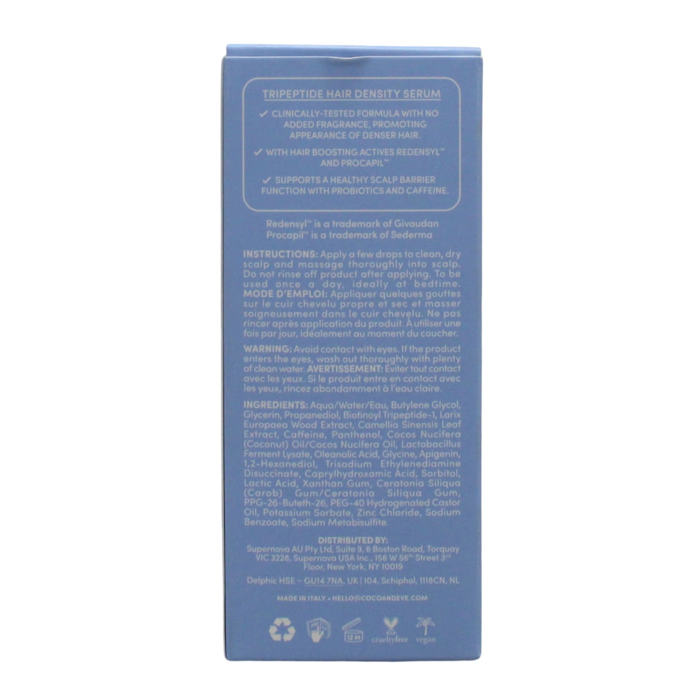 COCO&EVE BOOST THERAPY 60ML SERUM 11/27