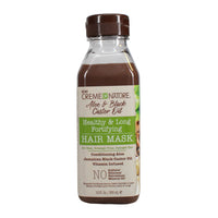 CREME OF NATURE 355ML H/MASK ALOE&CASTOR