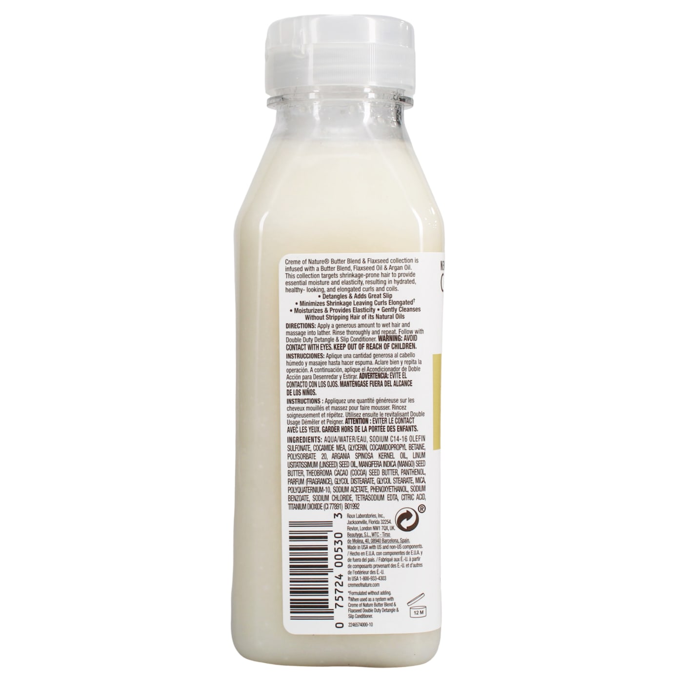 CREME OF NATURE 355ML S/POO