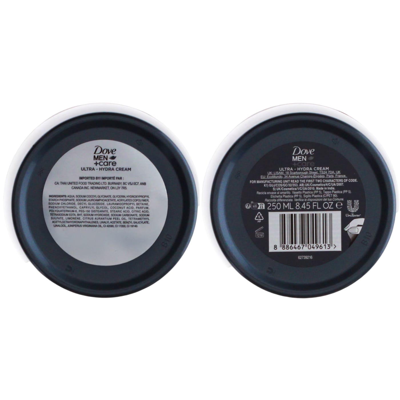 Dove Men+Care 250ml Cream Ultra Hydra