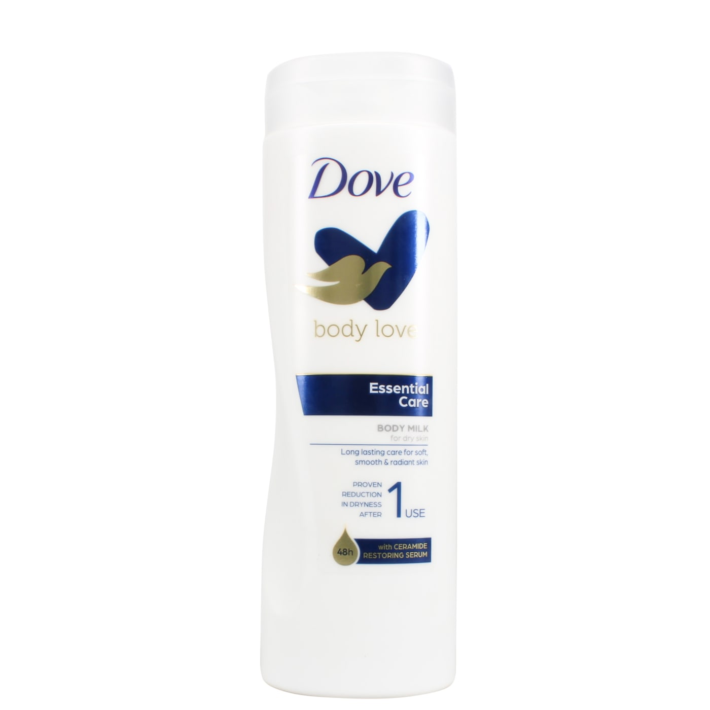 DOVE 400ML BODY MILK ESSENTIAL CARE
