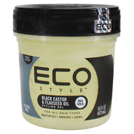 Ecostyle 473ml Oil Black Castor & Flaxseed