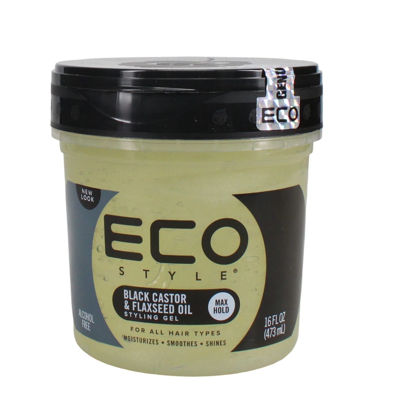 ECOSTYLE 473ML OIL BLACK CASTOR 10/27