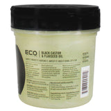 Ecostyle 473ml Oil Black Castor & Flaxseed