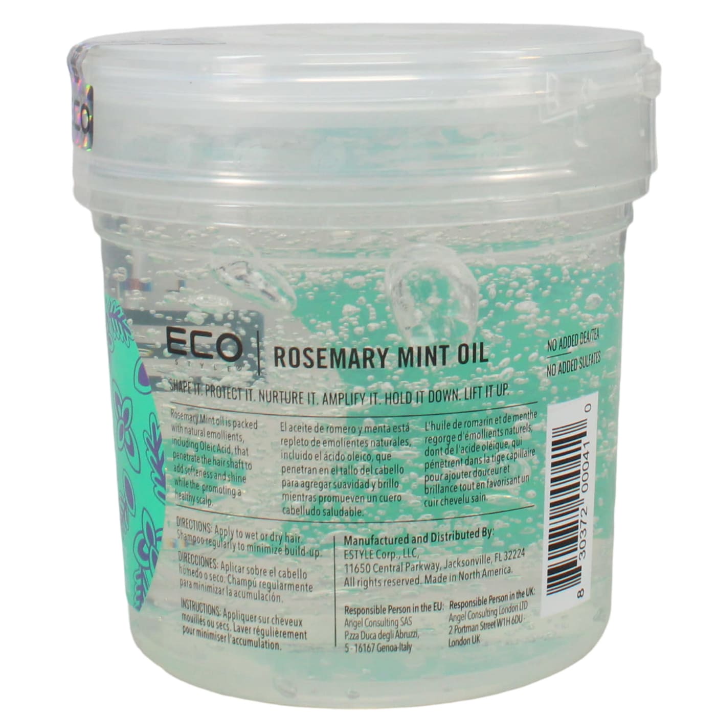 ECOSTYLE 473ML OIL ROSEMARY MINT 07/27
