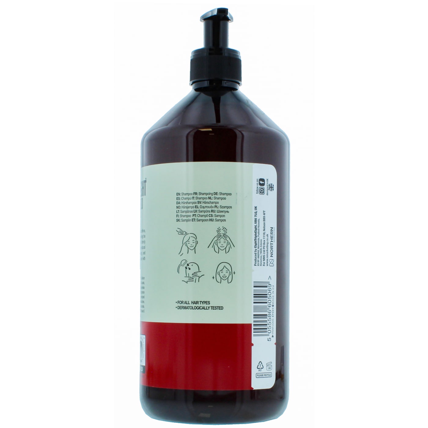 EIGHTTRIPLEEIGHT 1L S/POO CAFFEINE