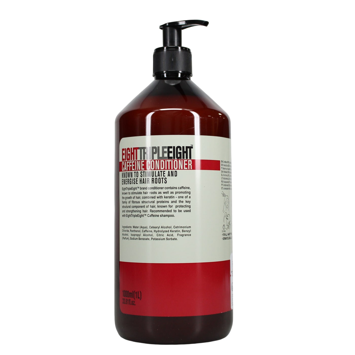 Eighttripleeight 1L Conditioner Caffeine