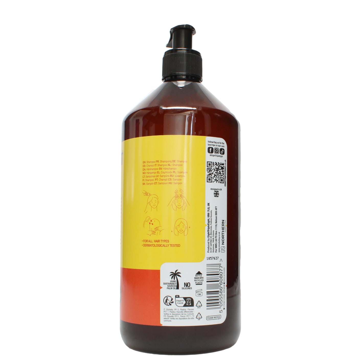 EIGHTTRIPLEEIGHT 1L S/POO VITAMIN C
