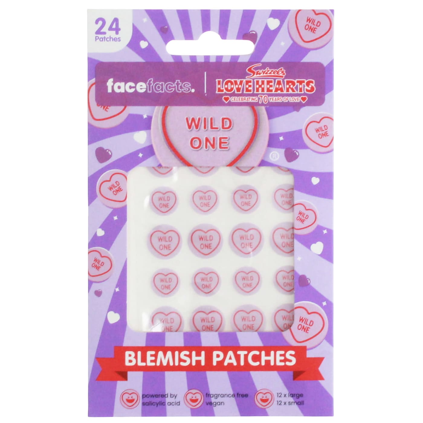 Face Facts x Swizzels Blemish Patches Wild One