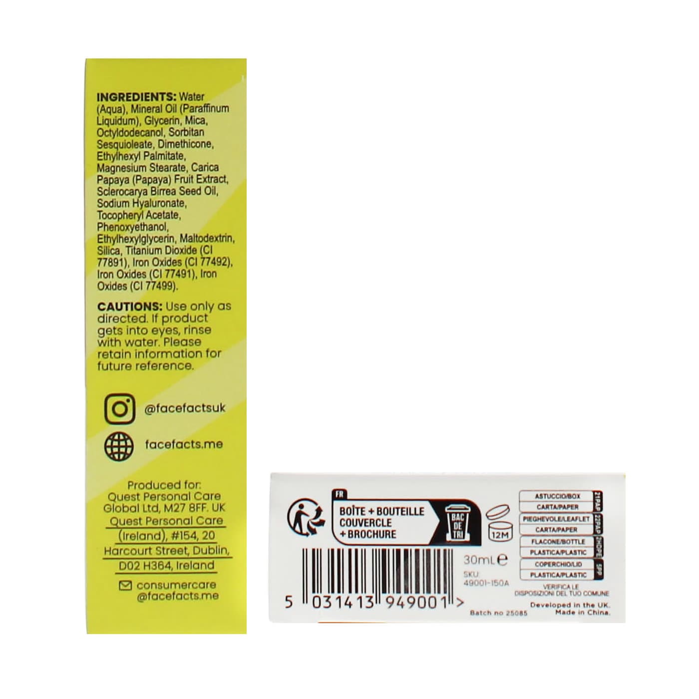 FACE FACTS BRONZING GLOW DROPS