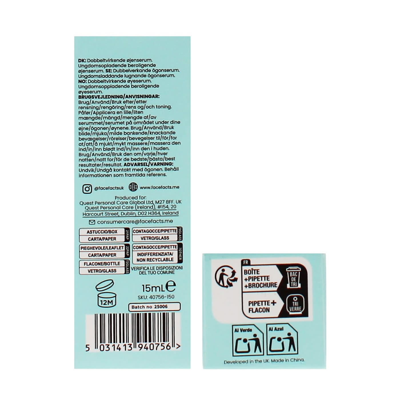 Face Facts Eye Serum Overnight Renew
