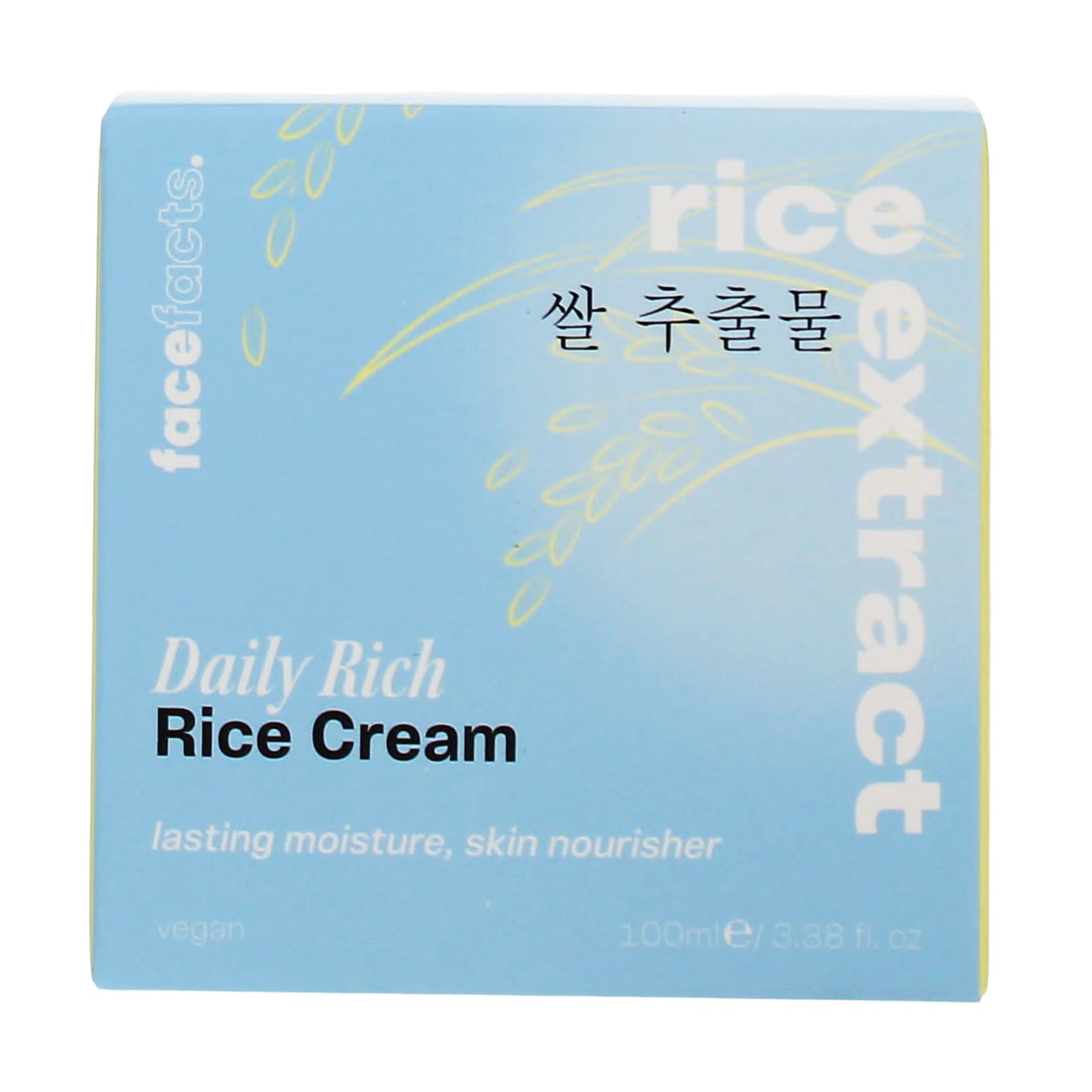 FACE FACTS 100ML DAILY RICH RICE CREAM
