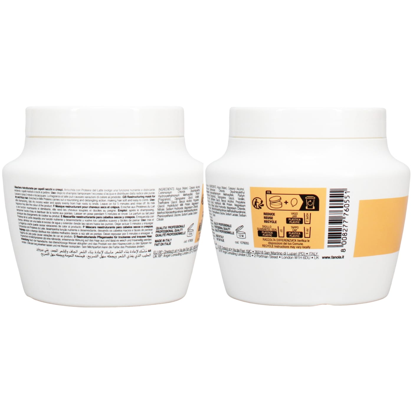 Fanola 500ml Hair Mask Nourishing Restructuring