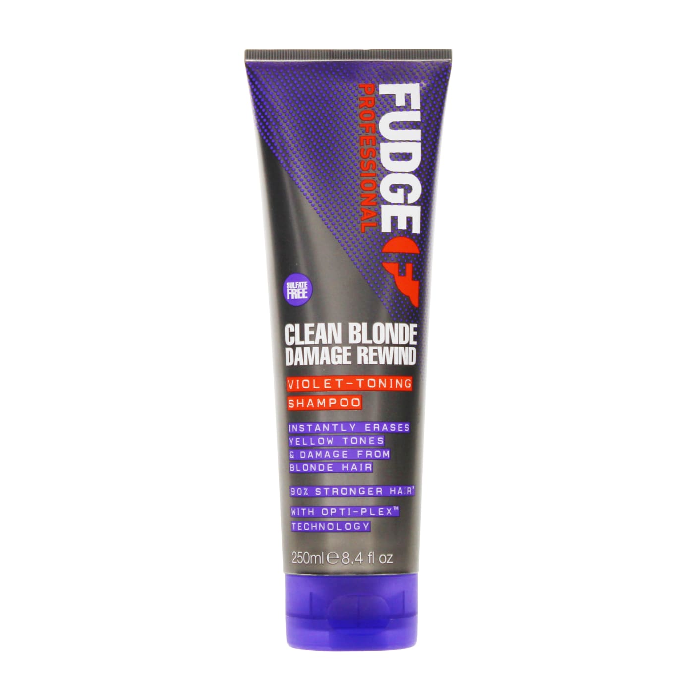 FUDGE 250ML SHAMPOO CLEAN BLONDE DAMAGE REWIND VIOLET-TONING