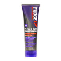 FUDGE 250ML SHAMPOO CLEAN BLONDE DAMAGE REWIND VIOLET-TONING
