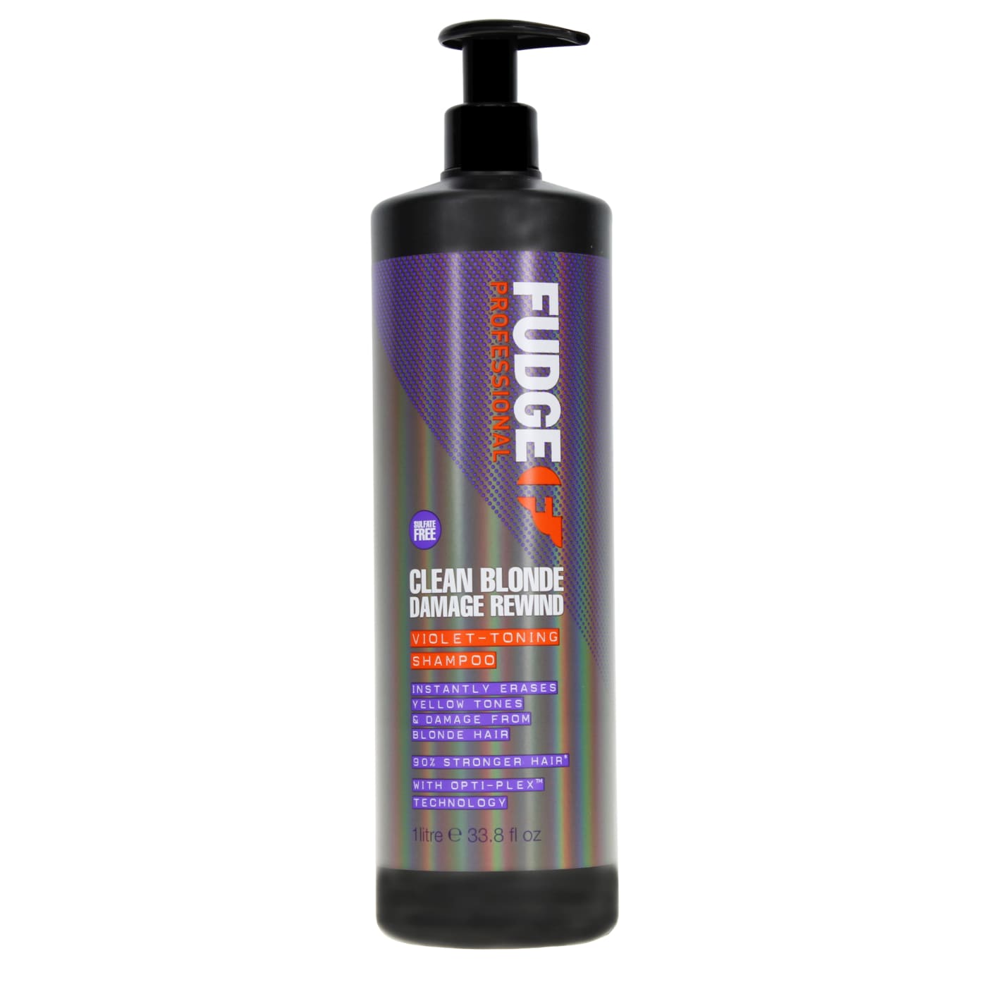 Fudge 1000ml Shampoo Blonde Damage Rewind Violet Toning