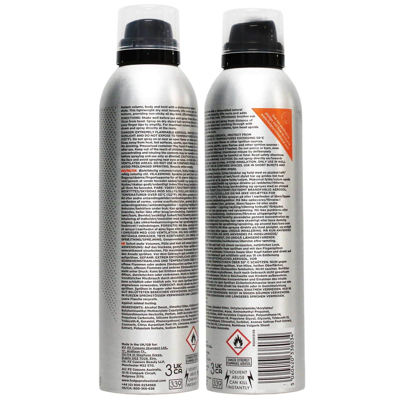 FUDGE 250ML FINISH TEXTURE SPRAY