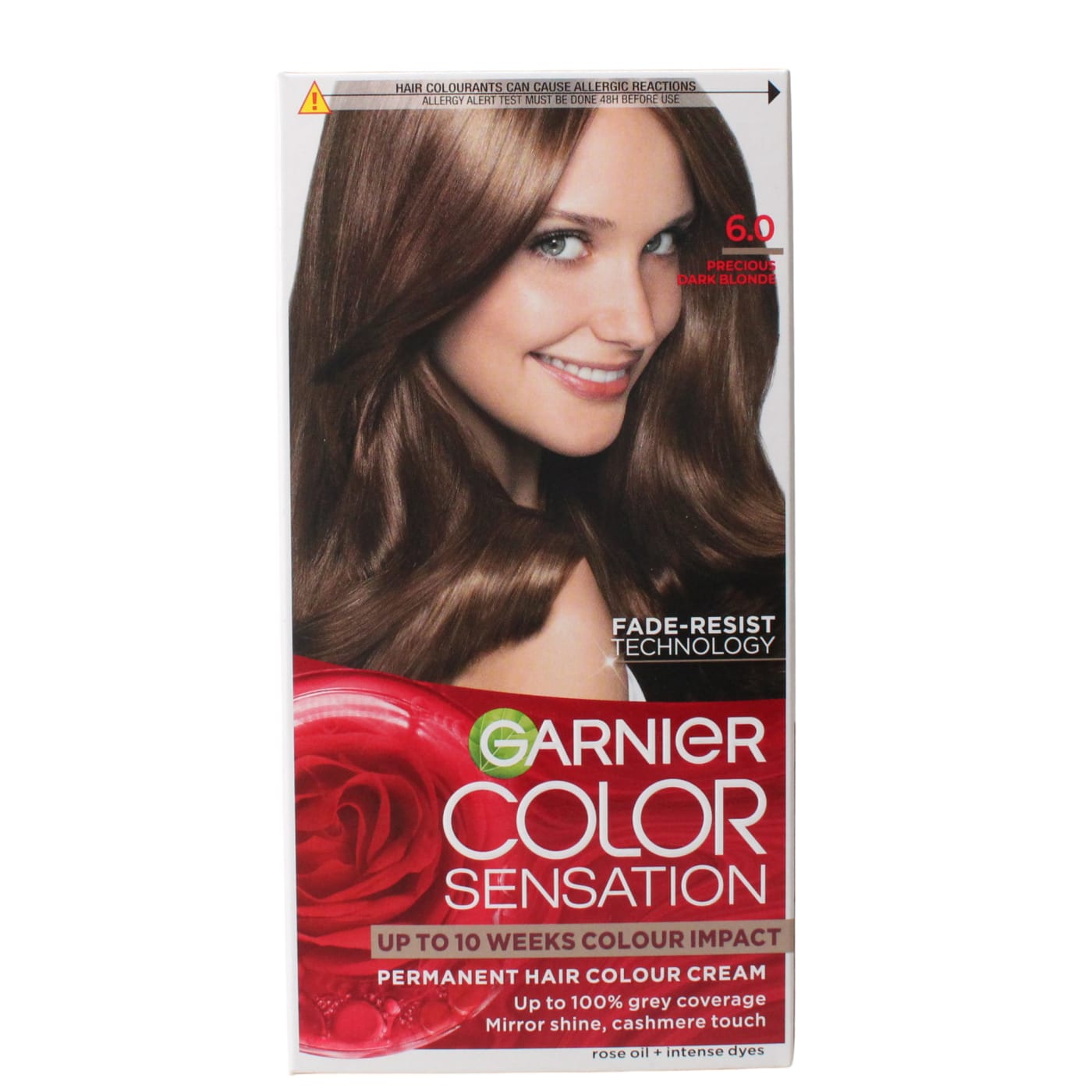 GARNIER COLOR SENSATION HAIR DYE PRECIOUS 6.0 DARK BLONDE