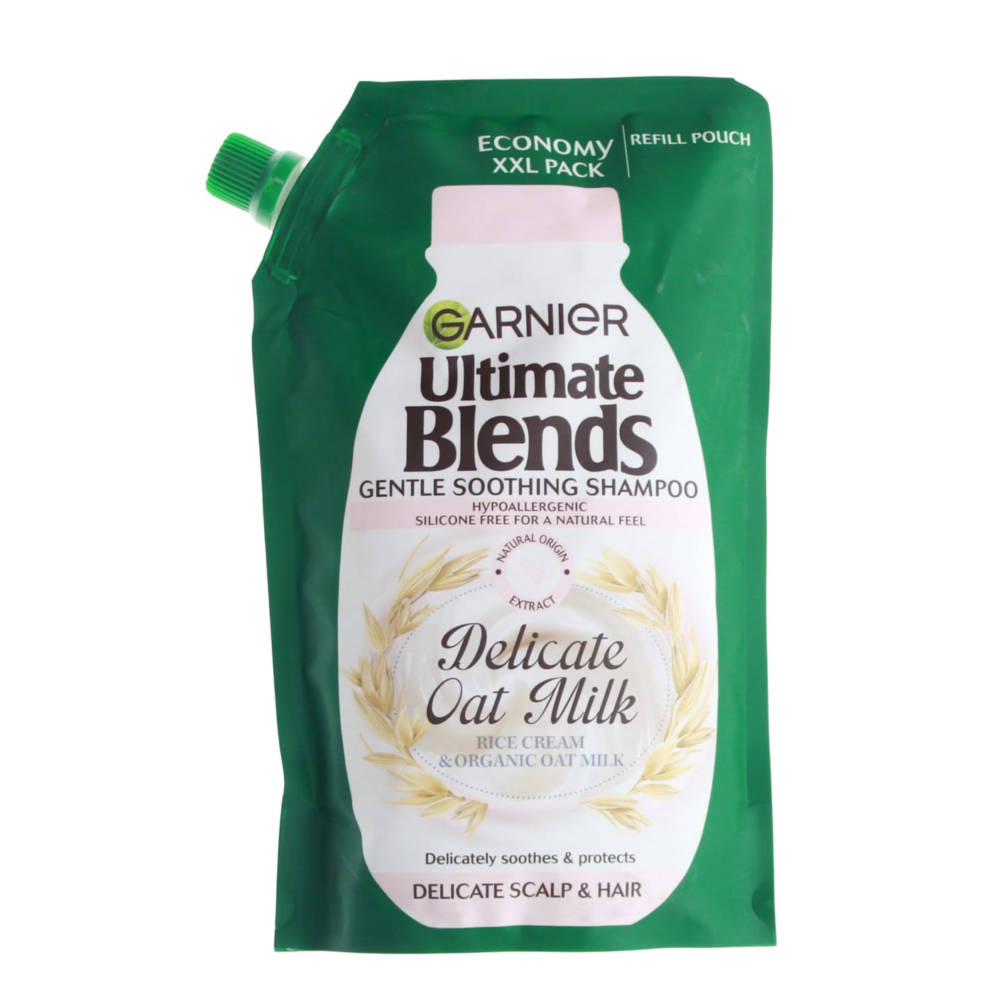 GARNIER ULTRA DOUX 500ML SHAMPOO DELICATE OATS ECO REFILL PACK