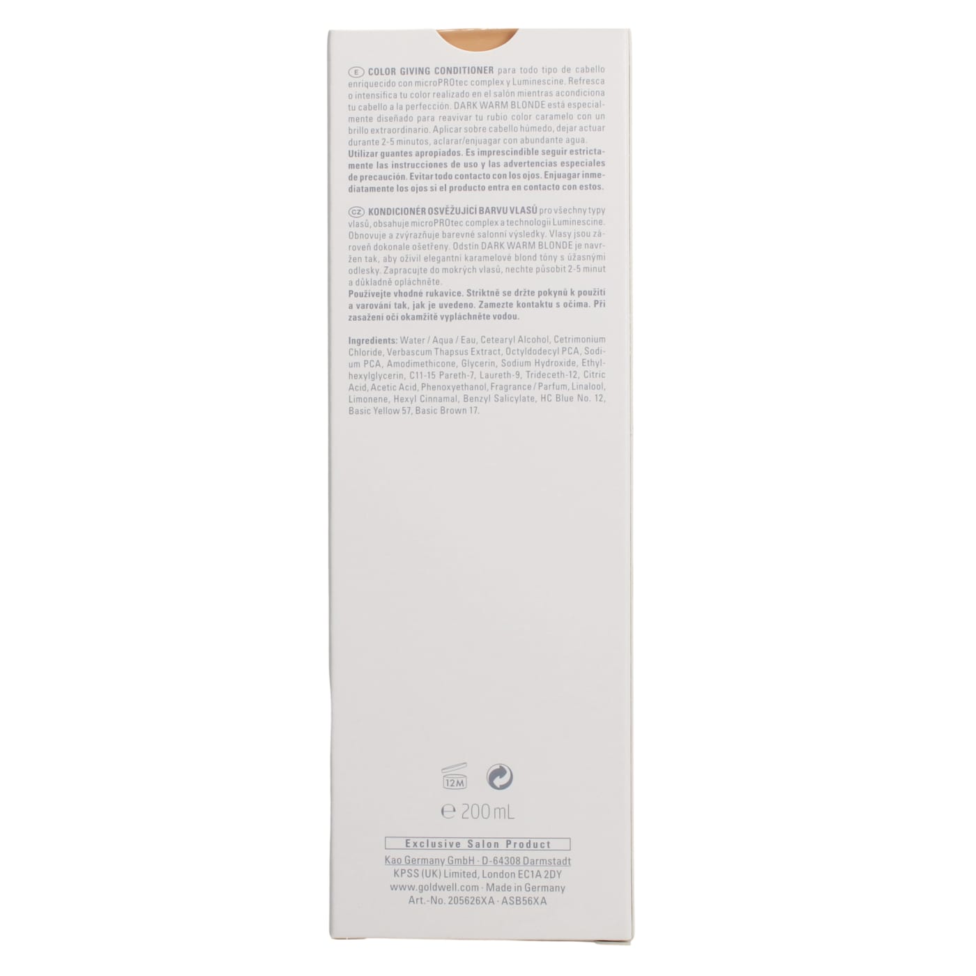 GOLDWELL 200ML COND COLOR REVIVE BLONDE