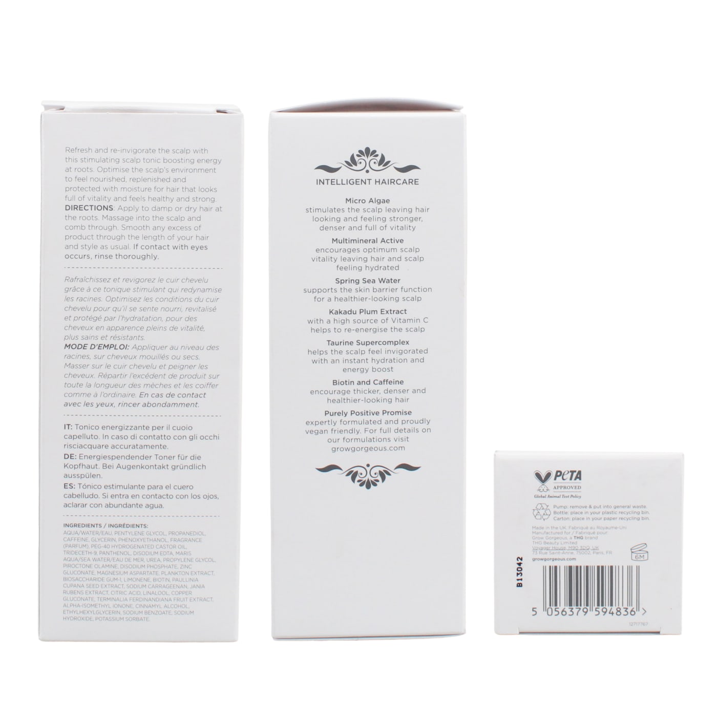 GROW GORGEOUS 150ML SCALP TONIC