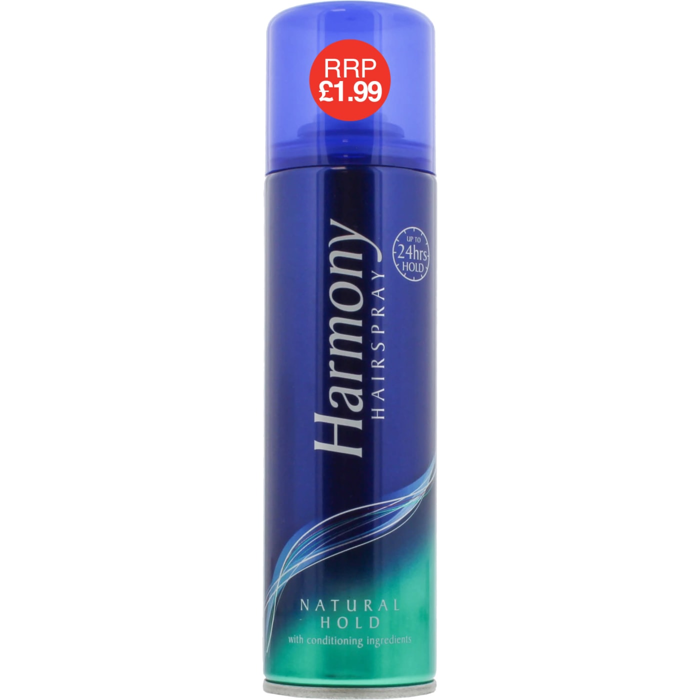 Harmony Blue 6x225ml Hairspray Natural PMP £1.99