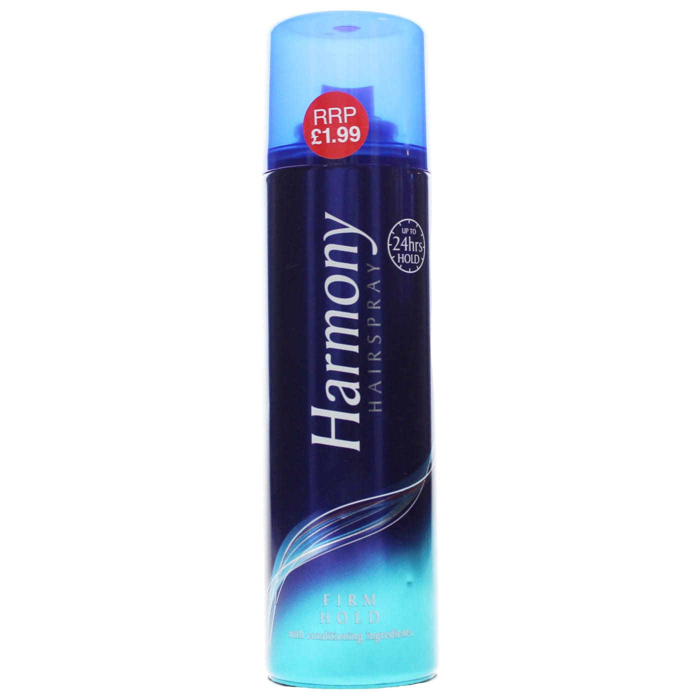 Harmony Blue 6x225ml Hairspray Firm PMP £1.99