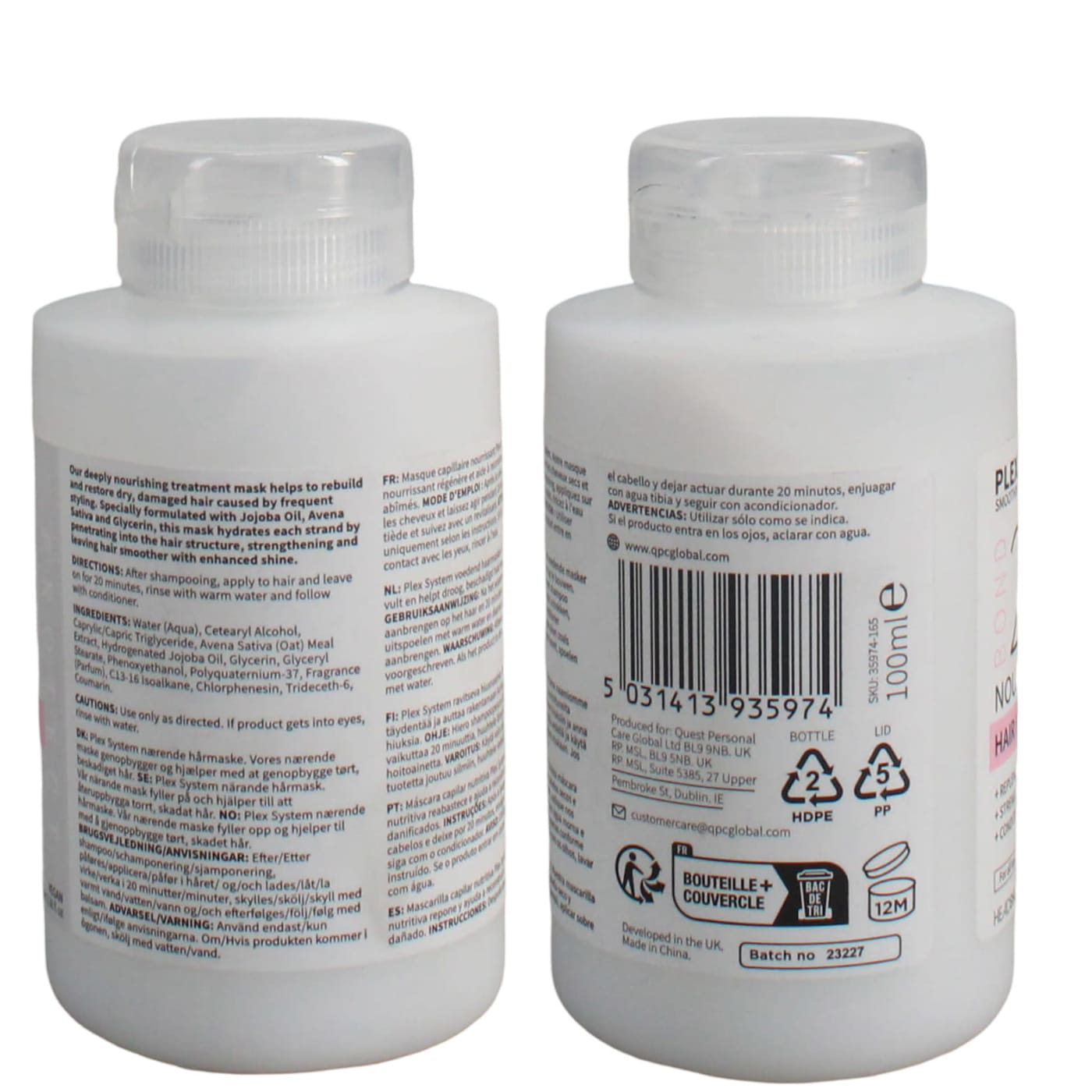 HEADSHOCK 100ML HAIR MASK NOURISHING