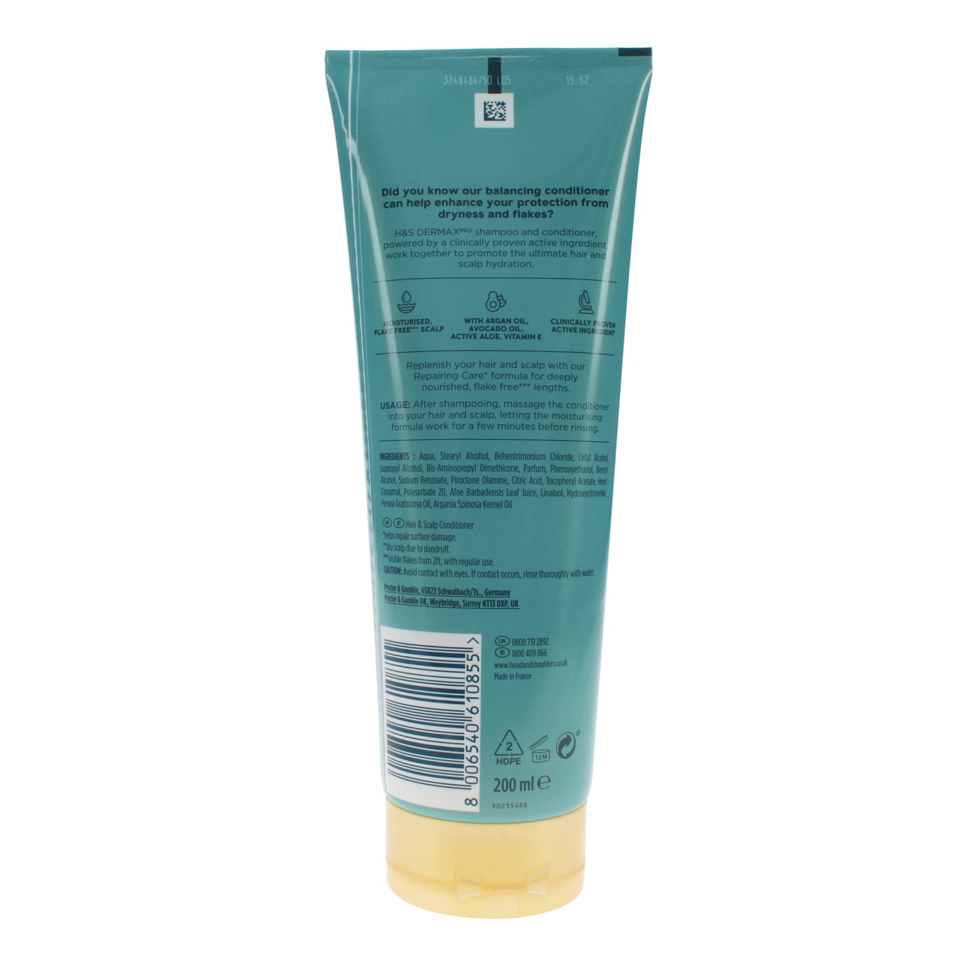 HEAD&SHOULDERS 200ML COND REPAIR CARE