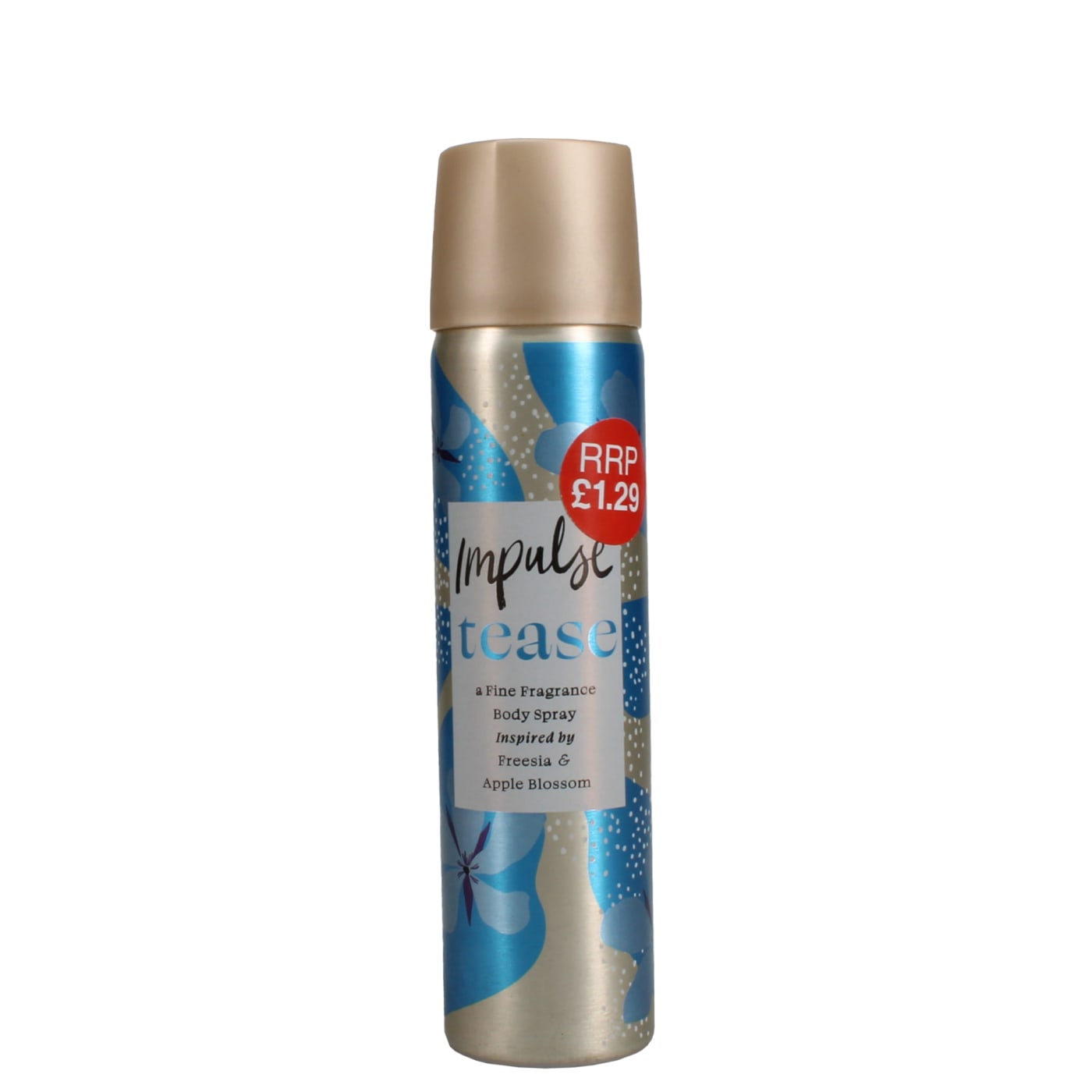 IMPULSE 75ML B/SPRAY TEASE PMP £1.29