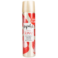 Impulse 75ml Body Spray True Love PMP £1.29