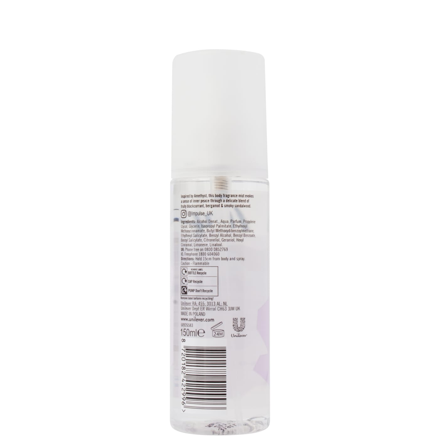 IMPULSE 150ML B/MIST INNER PEACE