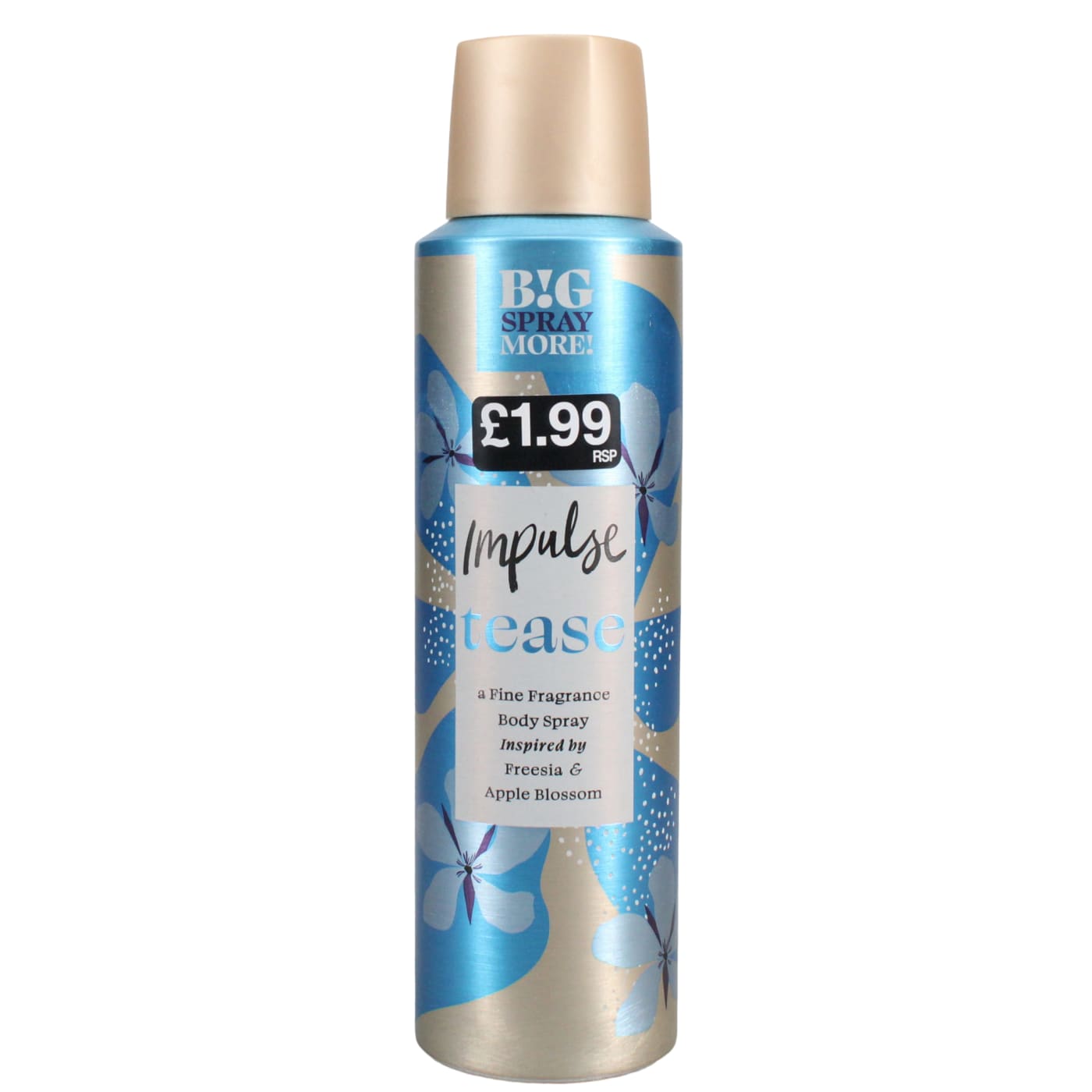 Impulse 150ml Body Spray Tease PMP £1.99