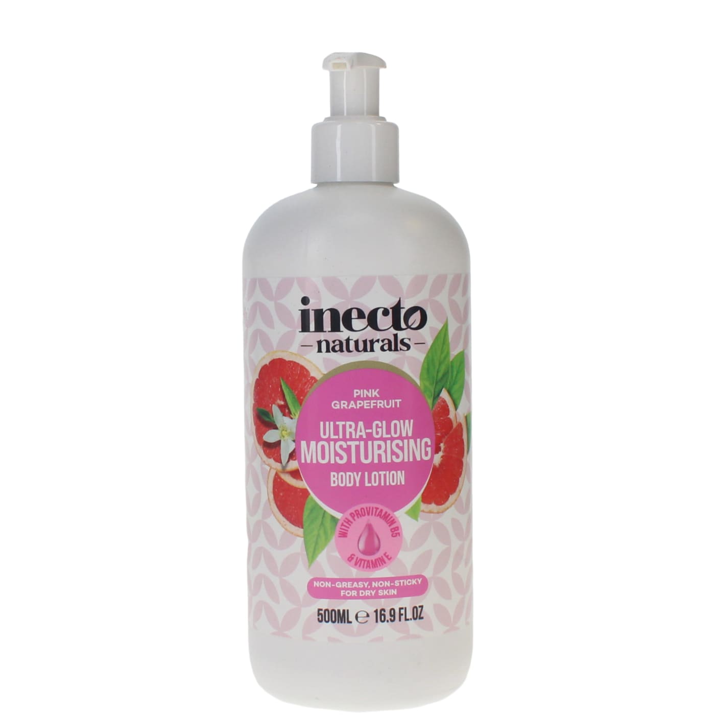 INECTO NATURALS 500ML B/LTN PINK