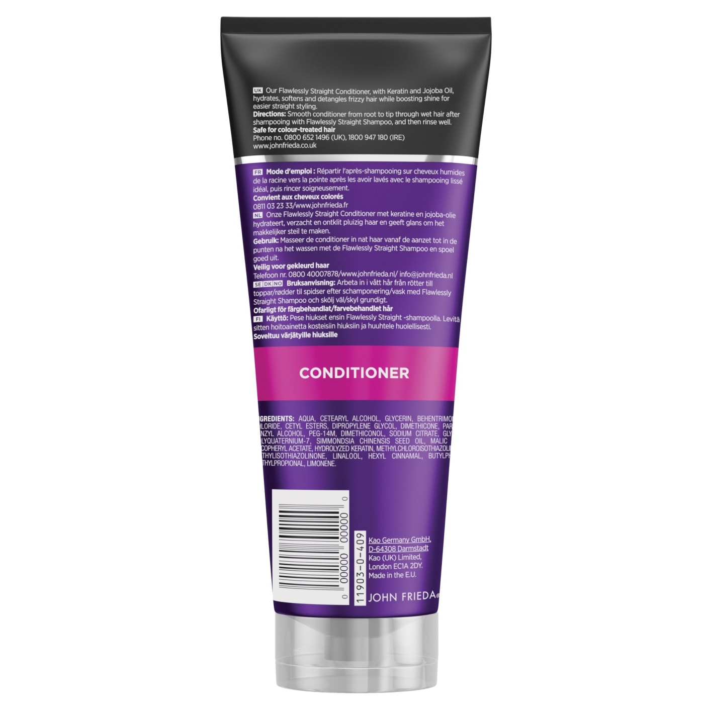 JOHN FRIEDA 250ML CONDITIONER FRIZZ EASE