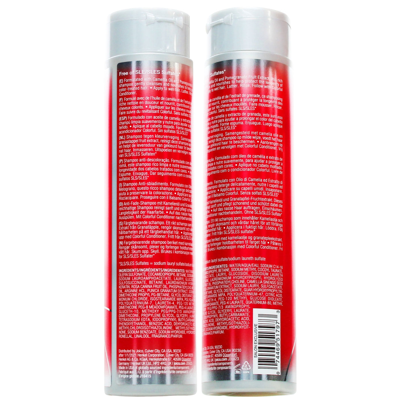 Joico Colorful 300ml Shampoo Anti-Fade