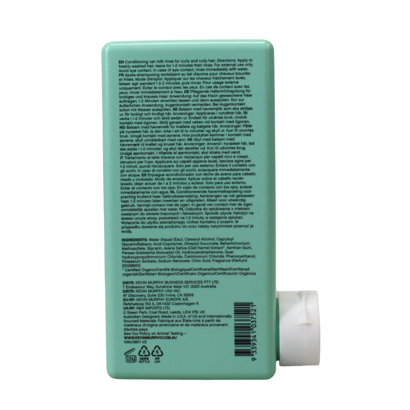 Kevin.Murphy Killer Curls Rinse 250ml Conditioner Nourishing Curl Oat Milk