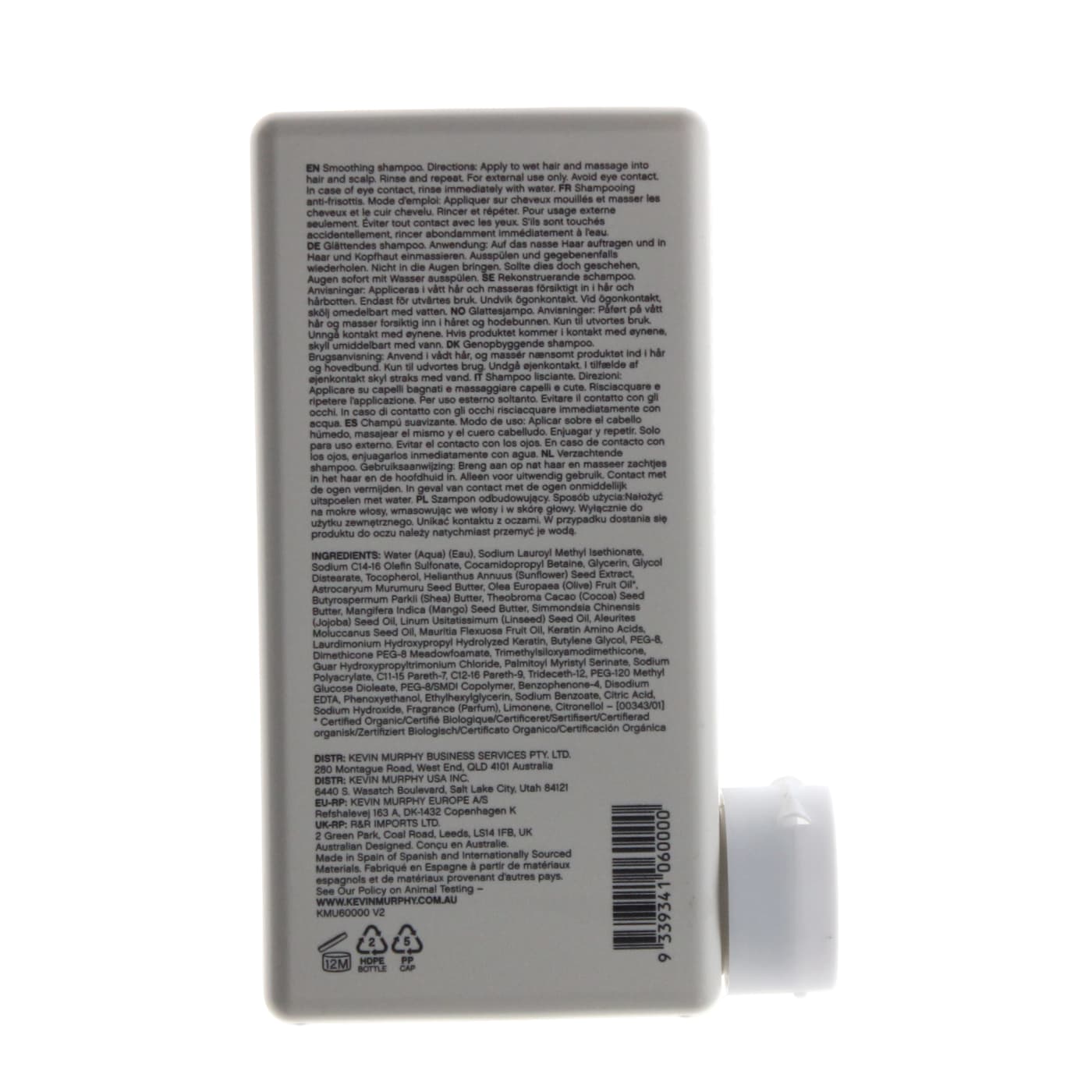 KEVIN.MURPHY SMOOTH AGAIN WASH 250ML SHAMPOO SMOOTHING