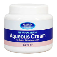 Kinglsey House 400ml Aqueous Cream