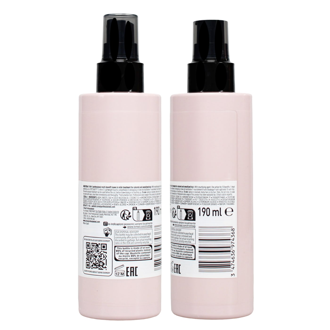 LOREAL S.EXPERT 190ML 10 IN 1 SPRAY