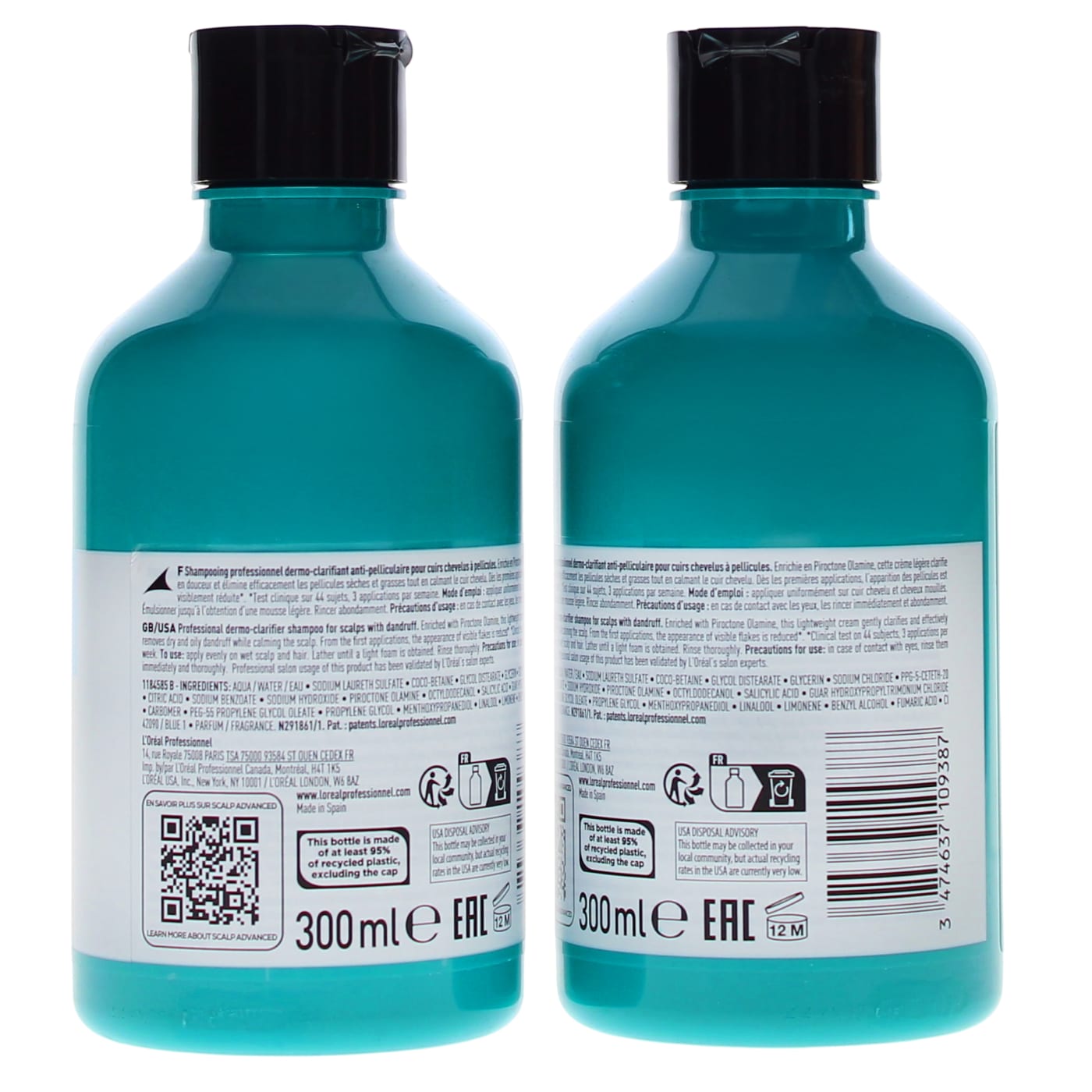 L'ORÉAL S.EXPERT 300ML S/POO SCALP