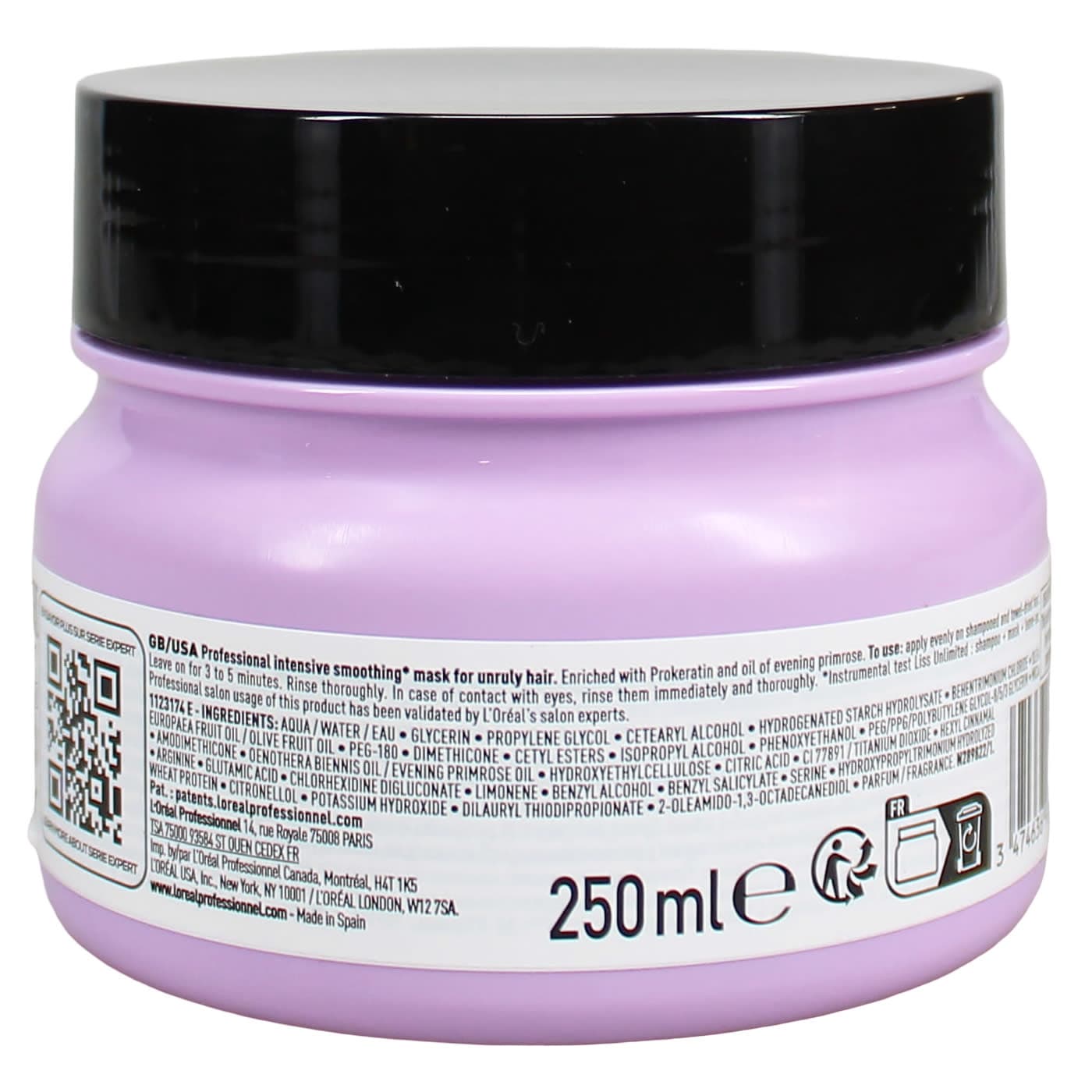 L'oreal Professionnel Serie Expert 250ml Liss Unlimited Mask