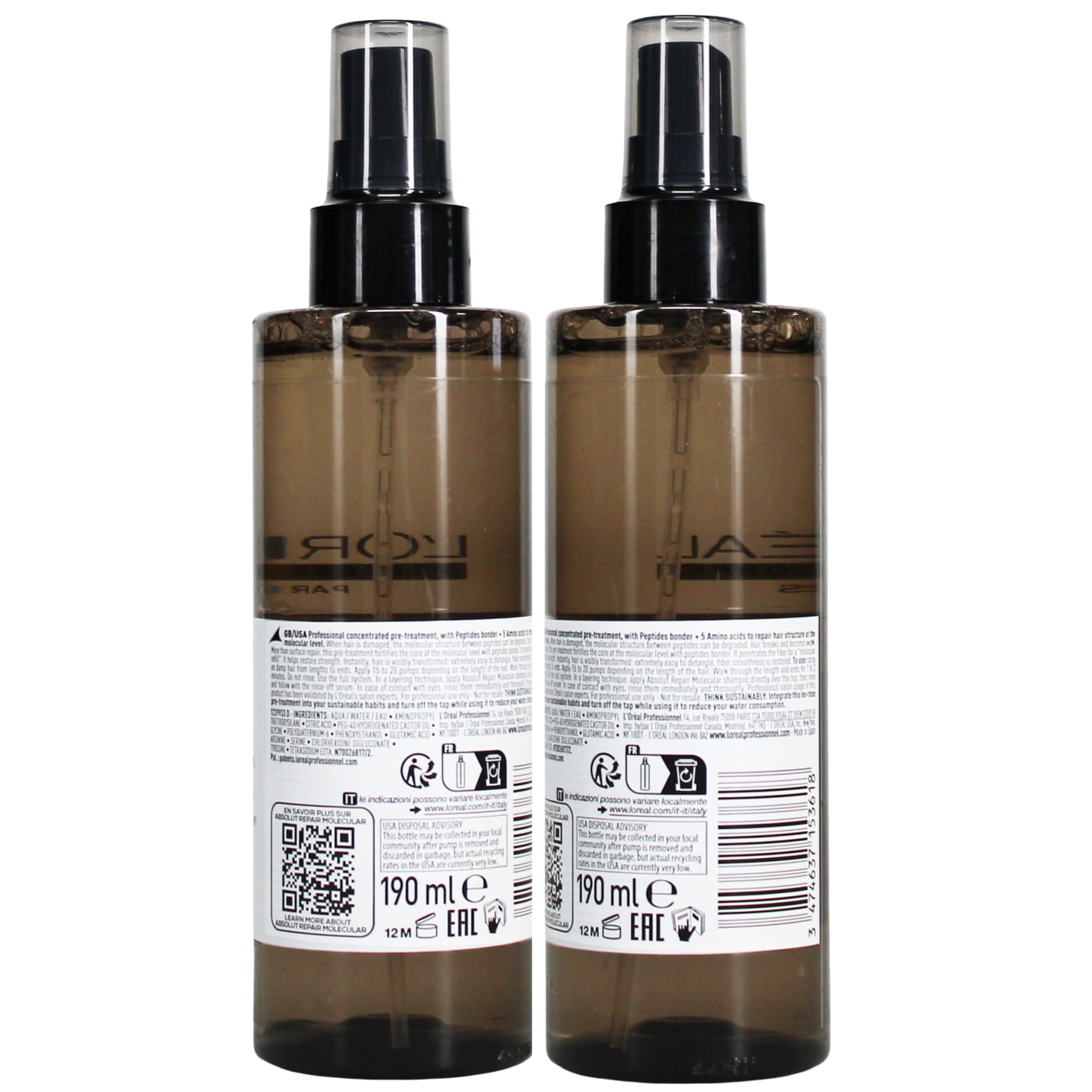L'oreal Professionnel Serie Expert 190ml Pre-Treatment Absolut Repair Molecular