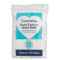 Love Cotton Cotton Wool Balls 100's