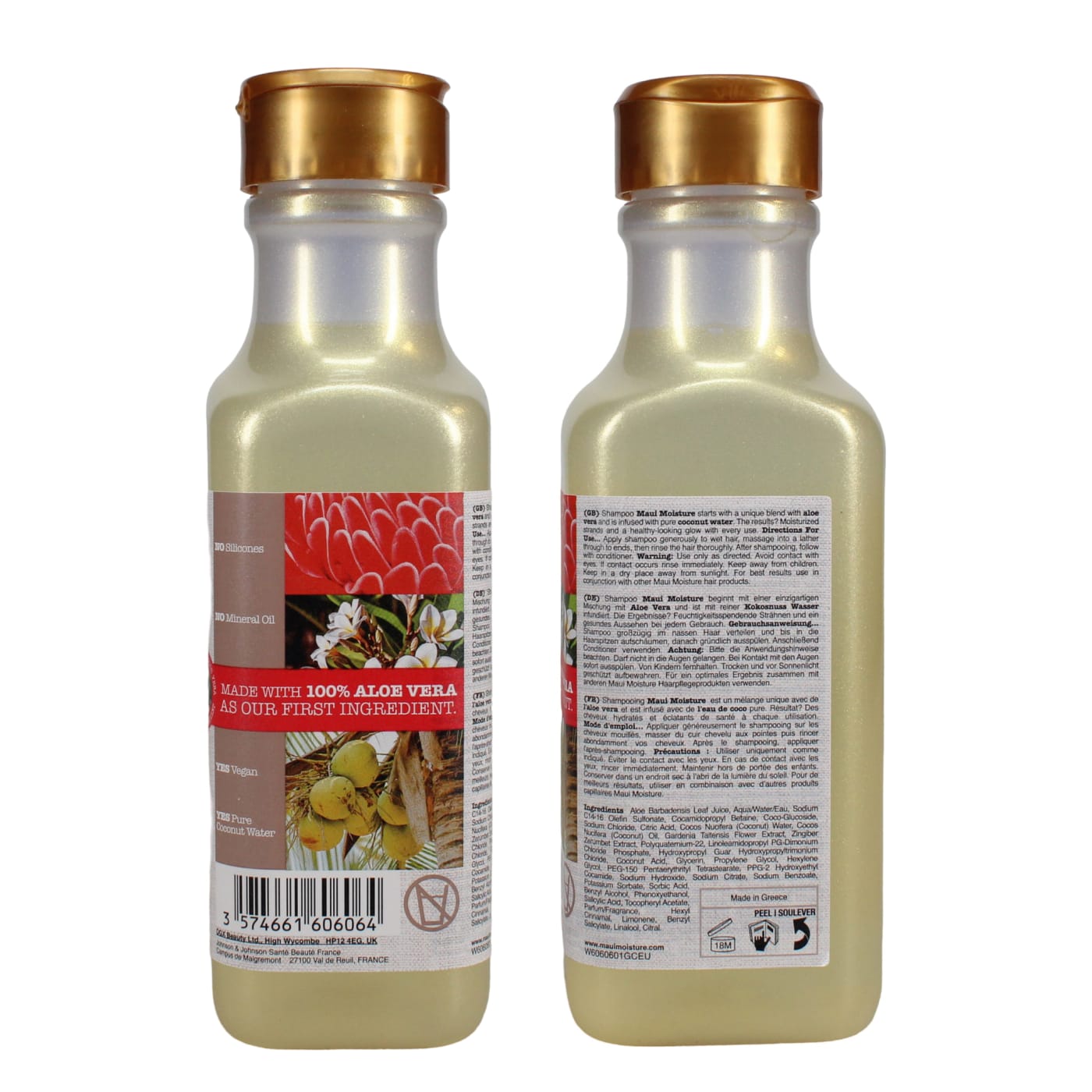 MAUI 385ML S/POO LIGHT HYDRATION AWAPUHI