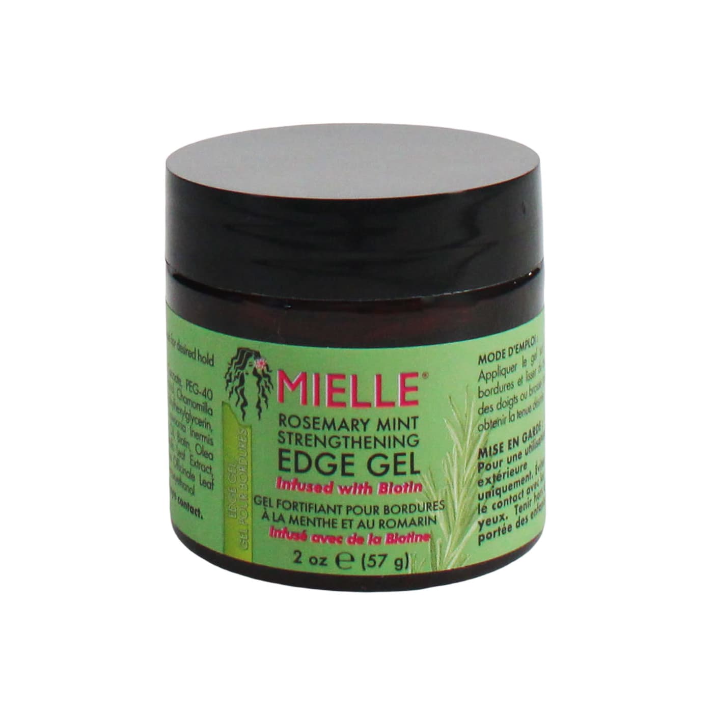 Mielle Rosemary Mint 57g Strengthening Edge Gel Eu Labeled