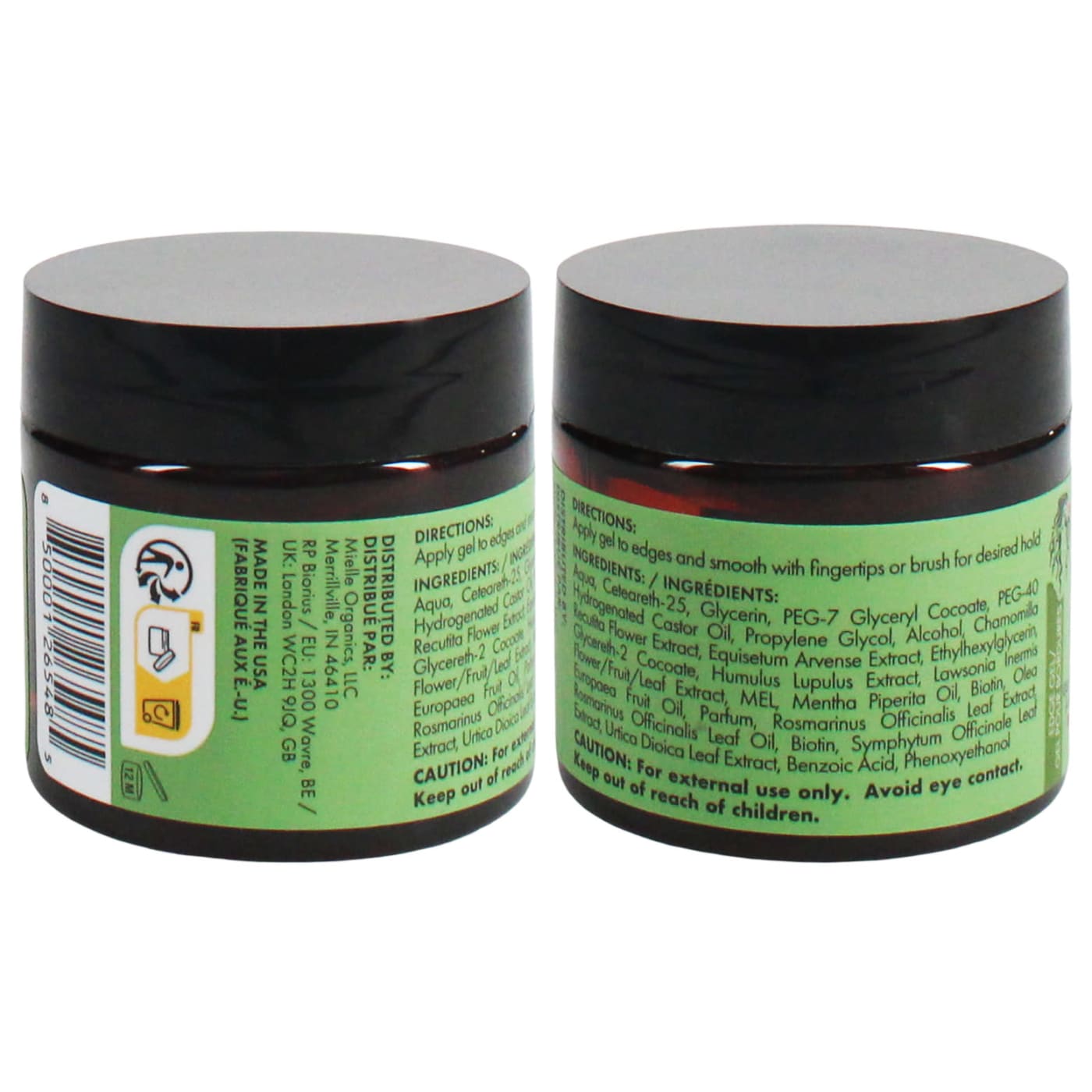 Mielle Rosemary Mint 57g Strengthening Edge Gel Eu Labeled