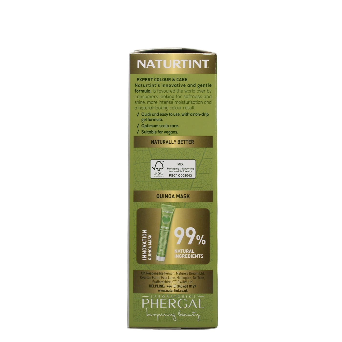 Naturtint Permanent Hair Colour Gel Dark Chestnut Brown 3N