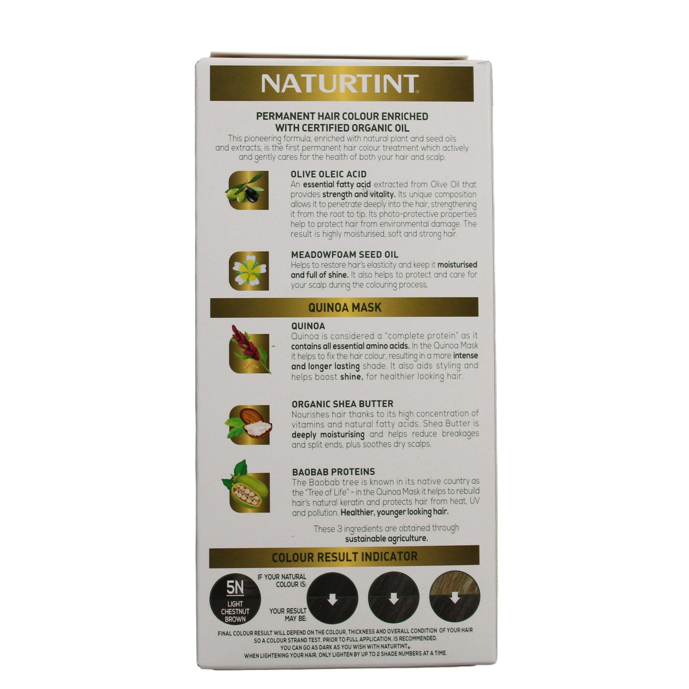 Naturtint Permanent Hair Colour Gel Light Chestnut Brown 5N