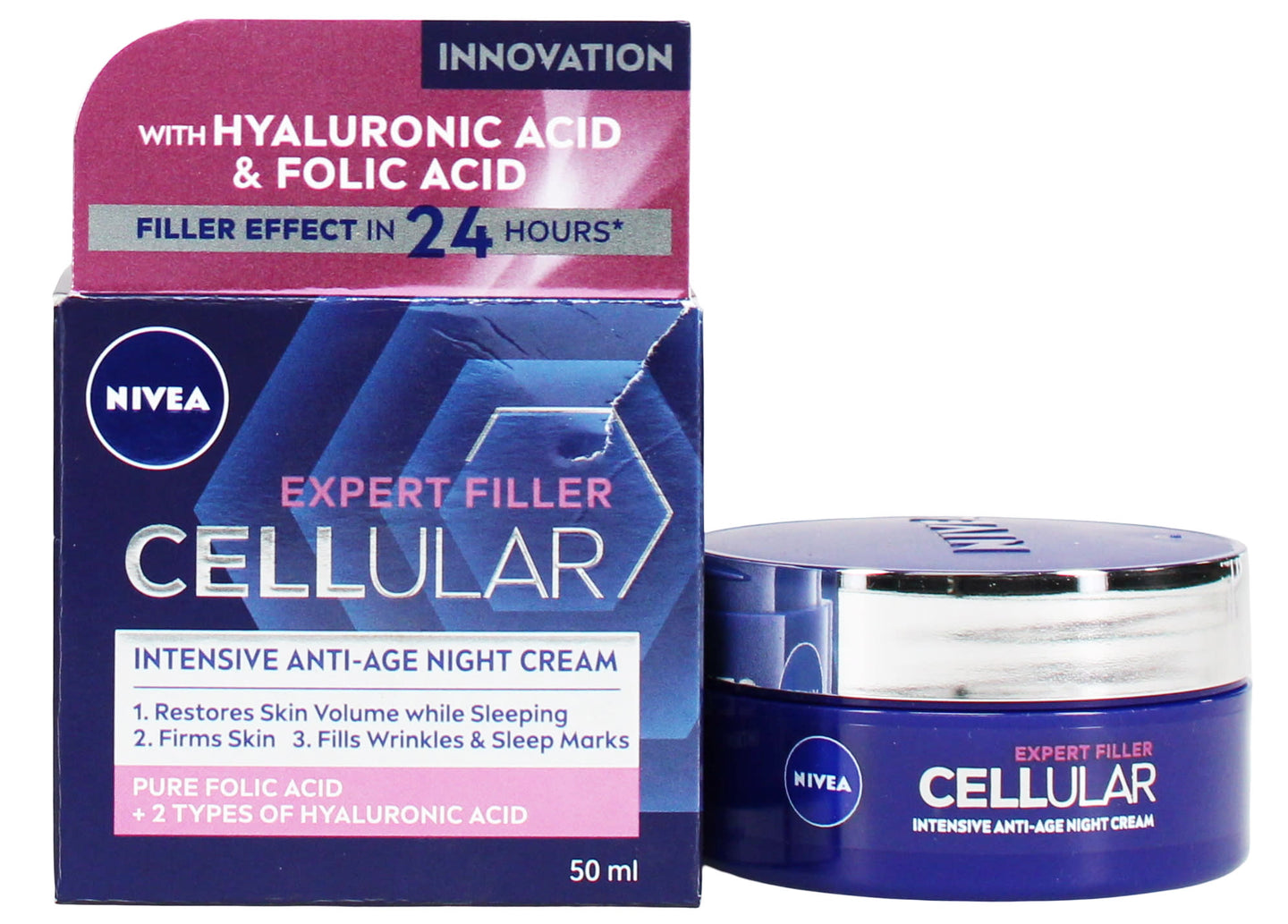 NIVEA EXPERT 50ML FILLER CELLULAR NIGHT CREAM